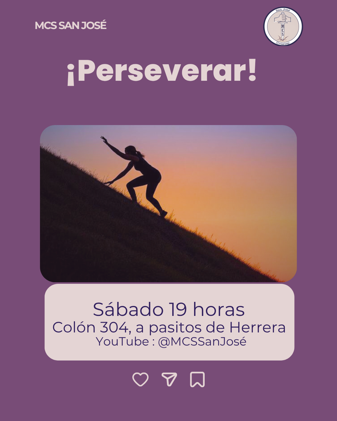 Perseverar!